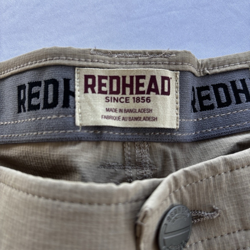 RedHead Ripstop Cargo Pants Mens 44x34 Khaki Flex Fit NWT - Picture 3 of 14